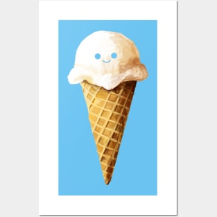 Yummy ice cream Posters and Art